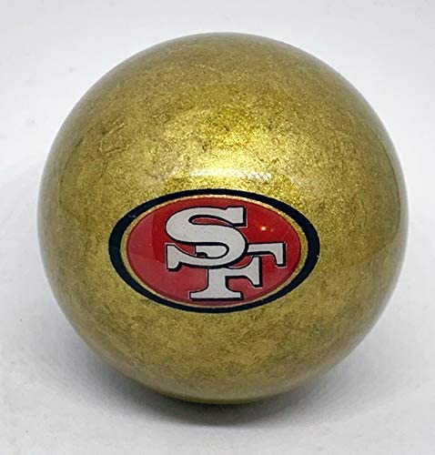 Vigma Collectable 49ers Gold Billiard Pool Cue Ball OOP Out of Production post thumbnail image