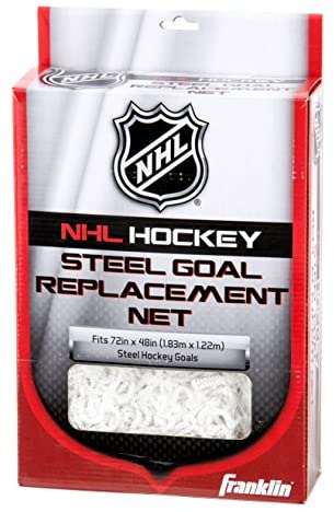 Franklin Sports NHL Hockey Goal Replacement Net – 72″ Official Size Goal Replacement Netting – Outdoor Street Hockey Goal Net – Easy Attach Official Size Net – 72″ x 48″ x 30″ post thumbnail image