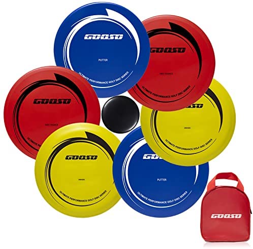 Disc Golf Set – Driver, Mid-Range and Putter Discs with Disc Golf Bag for Outdoor and Backyard, Comfortable Plastic, 6 Pack post thumbnail image