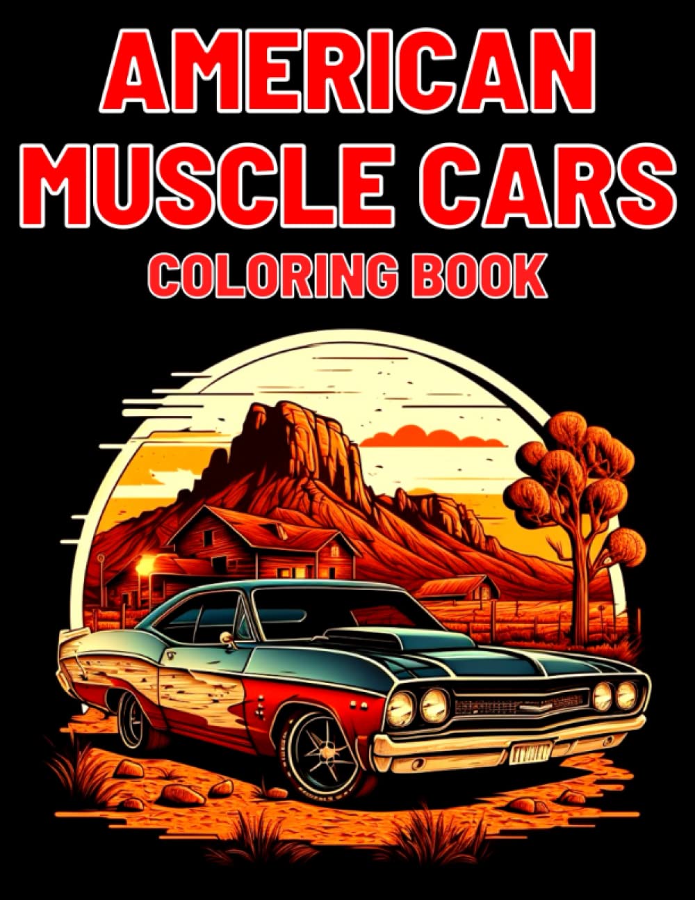 American Muscle Cars Coloring Book: 32 Detailed Pages of 1970s Classic Vehicles, Historic Cars of the Fifties and Automotive Illustrations with Scenic … for Kids and Adults Large Print Illustrations post thumbnail image