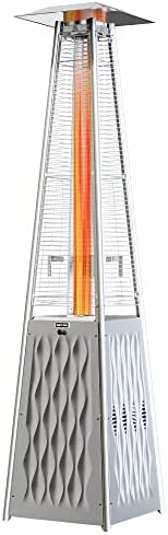 EAST OAK Pyramid Patio Heater, 48000 BTU Outdoor Flame Patio Heater All Stainless Steel, Quartz Glass Tube Propane Heater, Triple Protection System, Suitable for Outdoor Commercial & Residential Use post thumbnail image