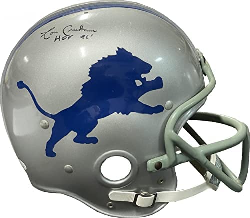 Lou Creekmur “HOF 96” Autographed Detroit Lions Authentic Throwback Helmet (JSA) – Autographed NFL Helmets post thumbnail image