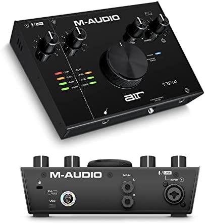 M-Audio AIR 192×4 USB C Audio Interface for Recording, Podcasting, Streaming with Studio Quality Sound, 1 XLR in and Music Production Software post thumbnail image