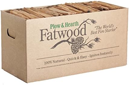 Plow & Hearth Boxed Fatwood Fire Starter All Natural Organic Resin Rich Eco Friendly Kindling Sticks for Wood Stoves Fireplaces Campfires Fire Pits Burns Quickly and Easily Safe Non Toxic (40 LB) post thumbnail image