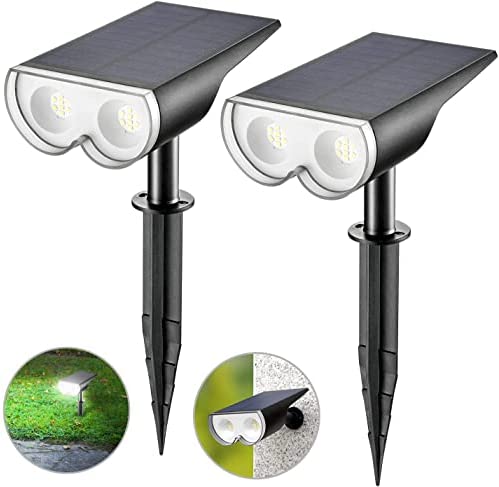 Linkind StarRay Solar Spot Lights Outdoor, 16 LEDs IP67 Waterproof Dusk-to-Dawn Solar Landscape Spotlights, 6500K Daylight Wall Lights, Solar Outdoor Lights for Garden Yard Driveway Walkway, 2 Pack post thumbnail image