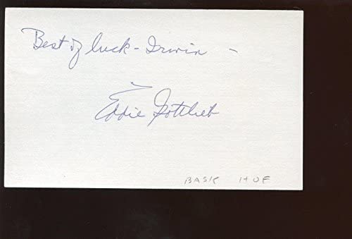 Eddie Gottlieb Basketball Hall of Famer Autographed Index Card Hologram – NBA Cut Signatures post thumbnail image