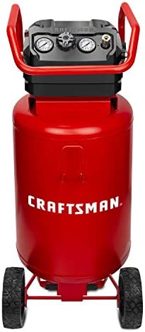 CRAFTSMAN Air Compressor, 20 Gallon, 1.8 HP, Oil-Free Air Tools, Max 175 PSI Pressure, 2 Quick Coupler, Long Lifecycle Low Noise, Model: CMXECXA0232043, Red post thumbnail image