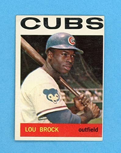 1964 Topps #29 Lou Brock Chicago Cubs Baseball Card EX+ – Ex/Mt o/c dc bk – Slabbed Baseball Cards post thumbnail image