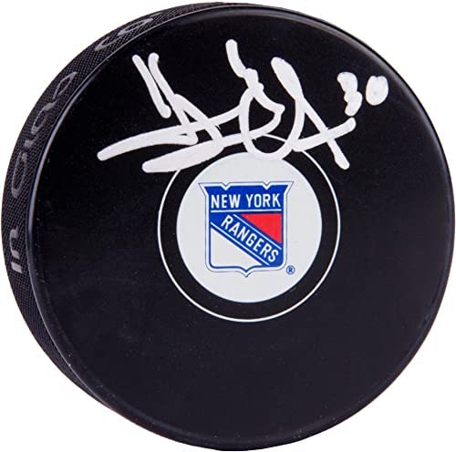 Henrik Lundqvist New York Rangers Autographed Team Logo Hockey Puck – Autographed NHL Pucks post thumbnail image