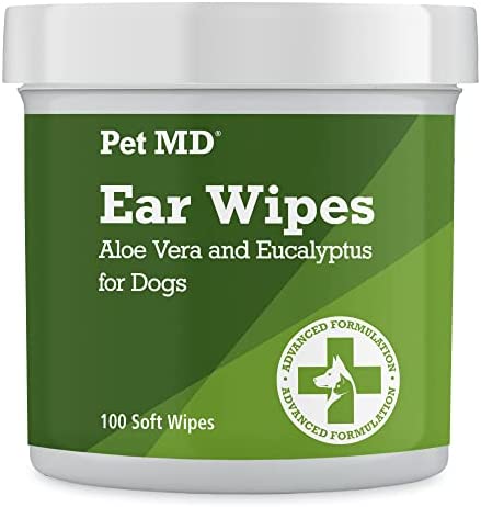 Pet MD – Dog Ear Cleaner Wipes – Otic Cleanser for Dogs to Stop Ear Itching, and Infections with Aloe and Eucalyptus – 100 Count post thumbnail image