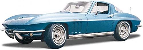 Maisto 1965 Chevy Corvette, Blue 31640BL – 1/18 Scale Diecast Model Toy Car post thumbnail image