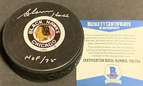 Glenn Hall Chicago Blackhawks Autographed Signed Puck HOF 75 Beckett COA post thumbnail image