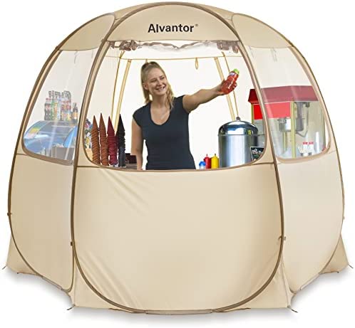 Alvantor Pop Up Canopy Tent – Vendor Booth Event Tent – 10×10 Pop Up Canopy for Commercial Activity – Camping Gazebos – Beige post thumbnail image