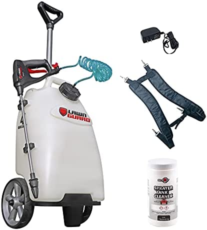 DU-MOST Fimco 5303079 Lawn Guard Multi Use Battery Powered Spot Sprayer for Small Scale Pest Control, 4 Gallon Polymer Tank, 0.2 GPM Diaphragm Pump Hand Gun, Charger & 1 Lb Sprayer Tank Cleaner post thumbnail image