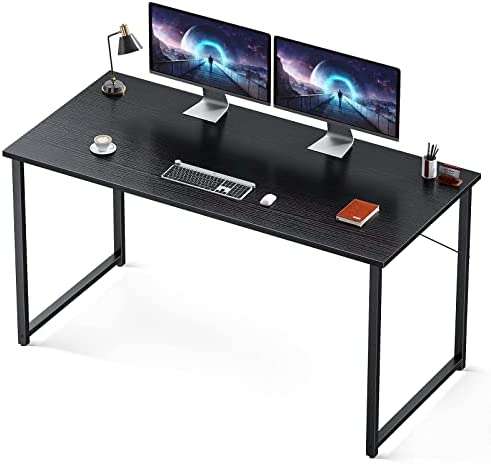 Coleshome 55 Inch Computer Desk, Modern Simple Style Desk for Home Office, Study Student Writing Desk,Black post thumbnail image