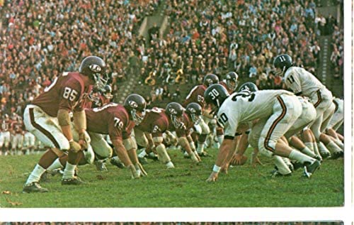 Vintage Unused Postcard of a Lafayette College Football Game in 1968 143636 post thumbnail image