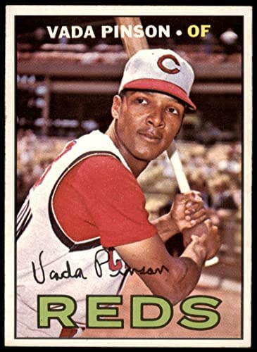 1967 Topps # 550 Vada Pinson Cincinnati Reds (Baseball Card) EX/MT+ Reds post thumbnail image