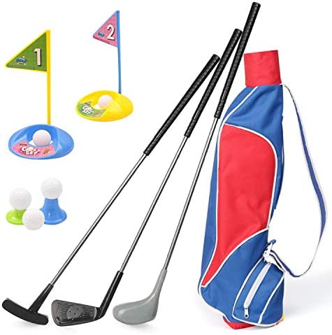 Kids Golf Clubs Toy Set, Exercise N Play Deluxe Happy Young Golfer Sports Kit, 15 Piece Set for Promotion of Kids Physical and Mental Development post thumbnail image