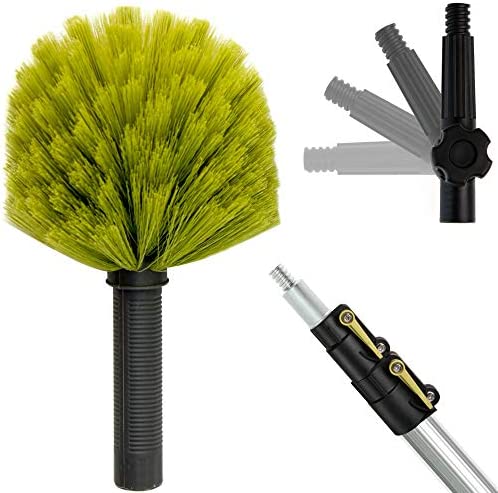 DocaPole 20 Foot Reach Cobweb Duster with 5-12 Foot Telescopic Extension Pole post thumbnail image