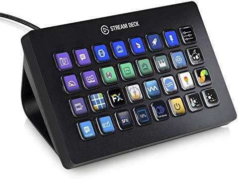 Elgato Stream Deck XL – Advanced Studio Controller, 32 macro keys, trigger actions in apps and software like OBS, Twitch, ​YouTube and more, works with Mac and PC post thumbnail image