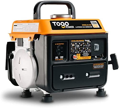 TogoPower Portable Generator, 1000W Gasoline Powered Generator for Backup Home Use Camping Outdoors, CARB post thumbnail image