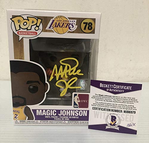 Magic Johnson Signed Autographed Los Angeles Lakers Funko Pop NBA Beckett COA 5 – Autographed NBA Figurines post thumbnail image