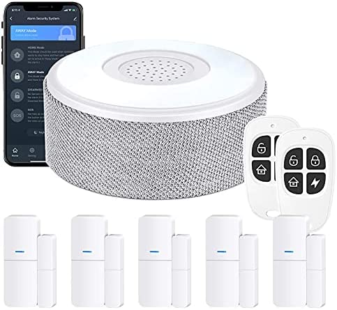 WiFi Door Alarm System(2nd Gen), Smart Home Alarm Security System DIY, Phone Alert, 8 Pieces-Kit (Alarm Siren, Door Window Sensors, Remotes), Work with Alexa, for House, Apartment, Alpha by tolviviov post thumbnail image