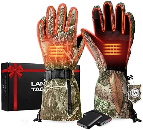 Hunting Camo Heated Gloves Men- Waterproof Mens Heating Mittens with 2 Battery Packs to Keep Hands Warm Dry, Touchscreen Winter Thermal Glove for Hunting| Fishing| Skiing| Hiking| Shooting| Cycling post thumbnail image