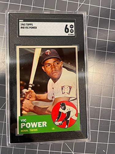 1963 Topps #40 Vic Power Minnesota Twins Baseball Card Sgc 6 Ex/mt ??? – Slabbed Baseball Cards post thumbnail image