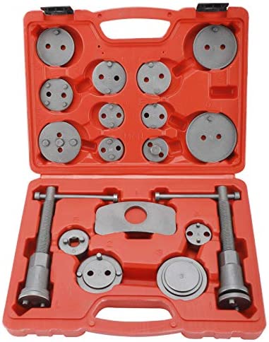 8MILELAKE Disc Brake Caliper Compression Wind Back Repair Tool Kit for Brake Pad Replacement Reset 18pcs post thumbnail image