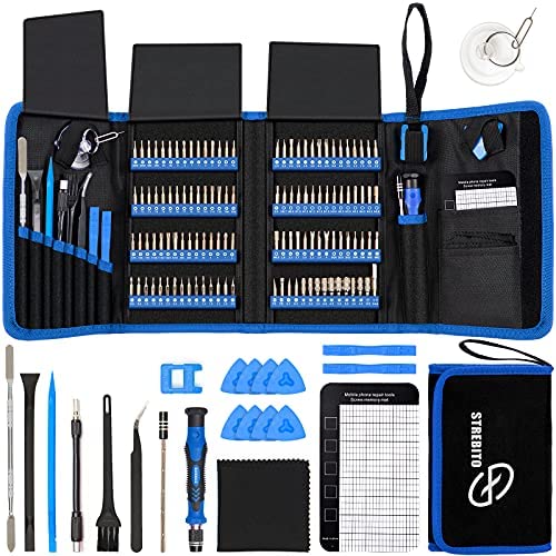 STREBITO Screwdriver Sets 142-Piece Electronics Precision Screwdriver with 120 Bits Magnetic Repair Tool Kit for iPhone, MacBook, Computer, Laptop, PC, Tablet, PS4, Xbox, Nintendo, Game Console post thumbnail image