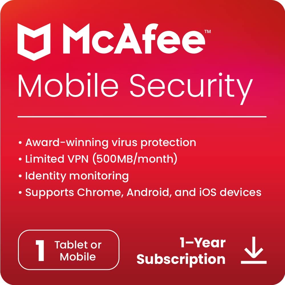 McAfee Mobile Security 2023 | 1 Device |Antivirus Internet Security | VPN + ID Monitoring | 1 Year Subscription [Online Code] post thumbnail image