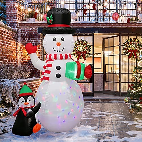 Christmas Inflatables, Giant Christmas Inflatables Outdoor Decorations Lighted Snowman Funny Inflatable Christmas Yard Decorations, Christmas Inflatables Vacation Blow Up Yard – 6FT post thumbnail image