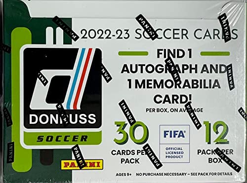 2022/23 Panini Donruss FIFA Soccer HOBBY box (12 pks/bx) post thumbnail image