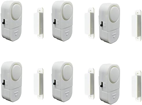 6 Pack Wireless Security Window/Door Alarm, Magnetic Sensor Door Window Burglar Alert Alarm Pool Alarms Super Loud for Home, Garage, Apartment, Dorm, RV and Office(Include Batteries)… post thumbnail image