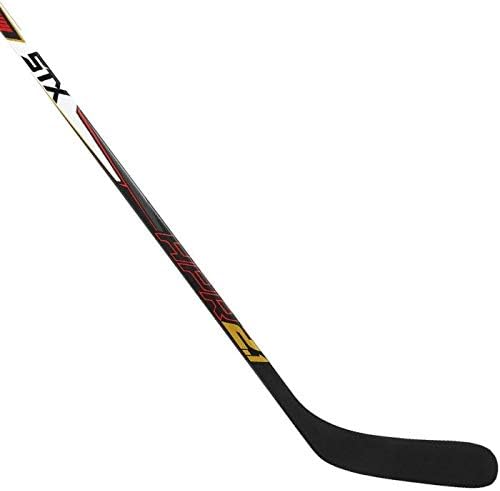 STX unisex adult X92 Ice Hockey Stick, Black/Red, Senior US post thumbnail image