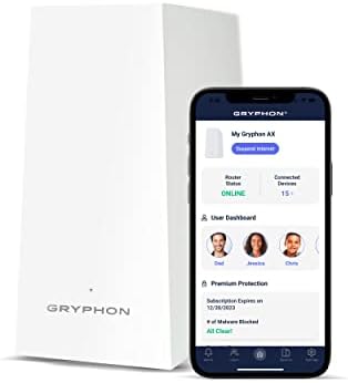 Gryphon AX – Ultra-Fast Mesh WiFi 6 Parental Control Router – Advanced Content Filters and Next-Gen Firewall – 4.3 Gbps Across 3,000 sq. ft. per Router for Multi-Device Households post thumbnail image