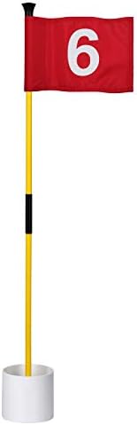 KINGTOP Golf Flagstick Mini, Putting Green Flag for Yard, All 3 Feet, Double-Sided Numbered Golf Flags, Golf Pin Flag Hole Cup Set, Portable 2-Section Design, Gifts Idea post thumbnail image