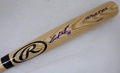 Cristian Pache Autographed Blonde Rawlings Baseball Bat Oakland A’s Beckett BAS Stock #186810 – Autographed MLB Bats post thumbnail image