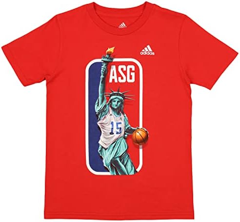 NBA All-Star Game 2015 Big Boys Youth Lady Liberty Dribbler, Red post thumbnail image