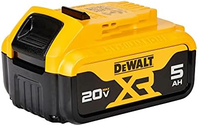 DEWALT 20V MAX XR Battery, Lithium Ion, 5.0Ah (DCB205) post thumbnail image