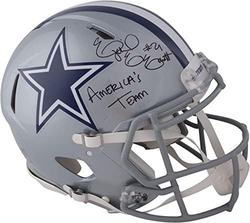 Ezekiel Elliott Dallas Cowboys Autographed Riddell Speed Authentic Pro-Line Helmet with “America’s Team” Inscription – Autographed NFL Helmets post thumbnail image