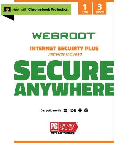 Webroot Internet Security Plus | Antivirus Software 2023 |3 Device|1 Year Keycard Delivery for PC/Mac/Chromebook/Android/IOS + Password Manager post thumbnail image