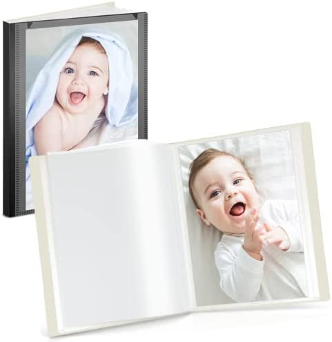 CRANBURY Small Picture Book for 4×6 Photos – (Black, 2 Pack), 4 x 6 Portfolio Binder with Customizable Cover, 24 Pages Hold 48 Pictures, Art Presentation Folder for Postcards, Kids Photo Albums 6×4 post thumbnail image