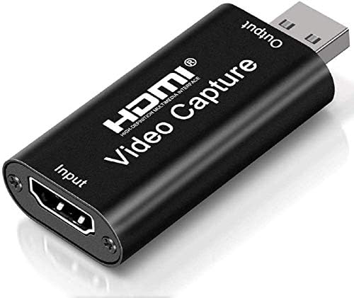 4K HDMI Cam Link Card Audio/Video Capture Adapter HDMI to USB 2.0 Record, Game Capture Device for Streaming, Live Broadcasting, Video Conference, Teaching, Gaming(Black) post thumbnail image