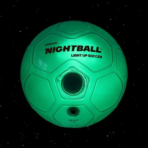 Nightball Soccer Ball LED Light Up Ball – Glow in The Dark Glow Ball Soccer Ball Gifts – Orange Teal Outdoor and Indoor Soccer Ball – Gifts for Teenage Boys – Gift for Teen post thumbnail image