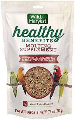 Wild Harvest Healthy Benefits Molting Supplement, 7.5 Oz., for All Birds post thumbnail image