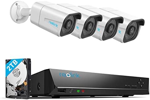 REOLINK RLK8-800B4 4K Security Camera System – H.265 4pcs 4K PoE Security Cameras Wired with Person Vehicle Detection, 8MP/4K 8CH NVR with 2TB HDD for 24-7 Recording post thumbnail image