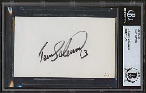 Ducks Teemu Selanne Signed 3×5 Index Card Autographed BAS Slabbed – Hockey Slabbed Autographed Rookie Cards post thumbnail image