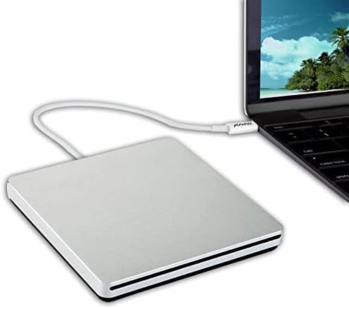 Ploveyy USB C Superdrive External DVD/CD Reader/Burner Player for Apple-MacBook Pro Air/ASUS/DELL Laptop Mac iMac Windows10 PC Desktop with Type-C Port Plug and Play – Silver post thumbnail image